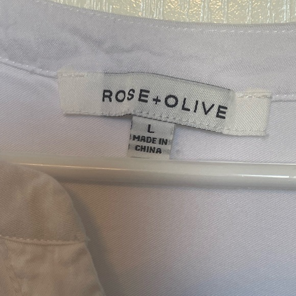 White short sleeve blouse - Picture 3 of 4